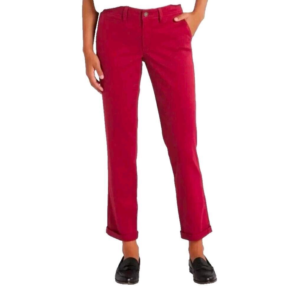 41 Hawthorn Stitch Fix Rosabel Staight women's pants merlot Size 8 Office career